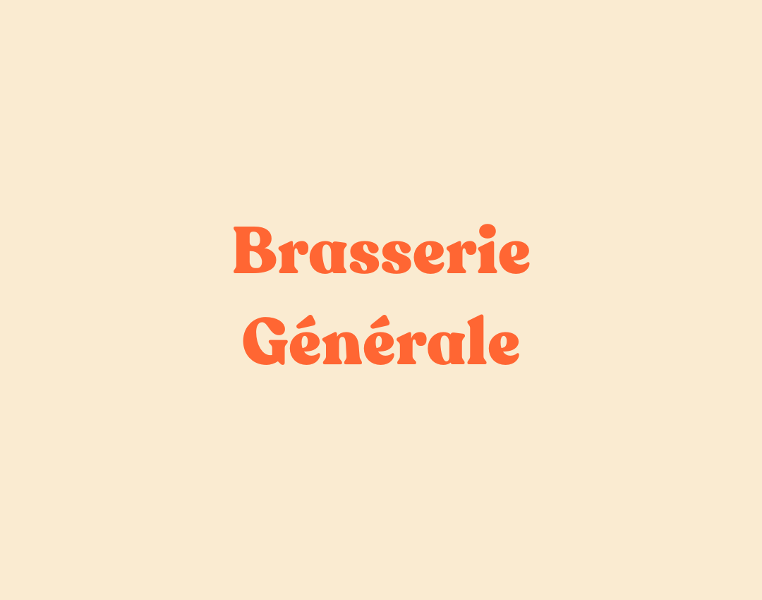 Brasserie Générale communication Toulouse