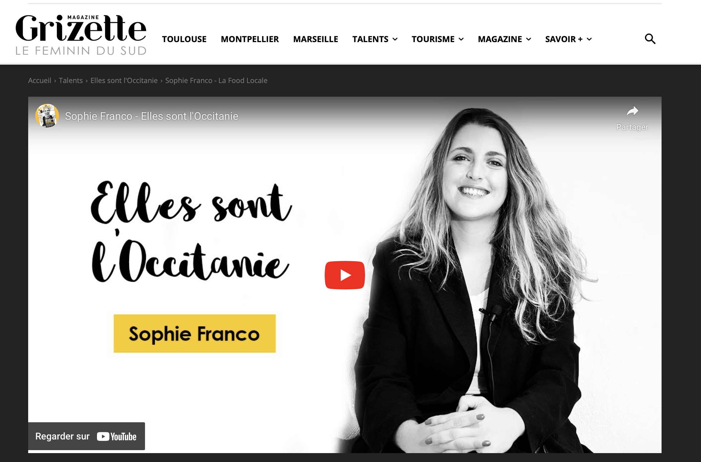 Sophie Franco - La Food Locale